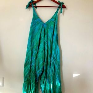 NWT Bohemian Flowy Jumpsuit